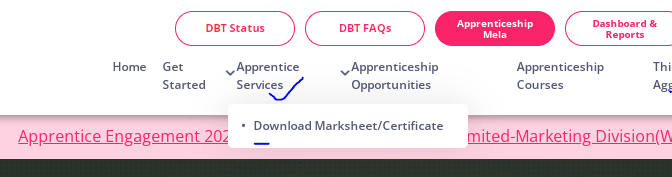 Apprentice Certificate Download 2025 में कैसे करें? अप्रेंटिस मार्कशीट पीडीएफ प्रिंट।